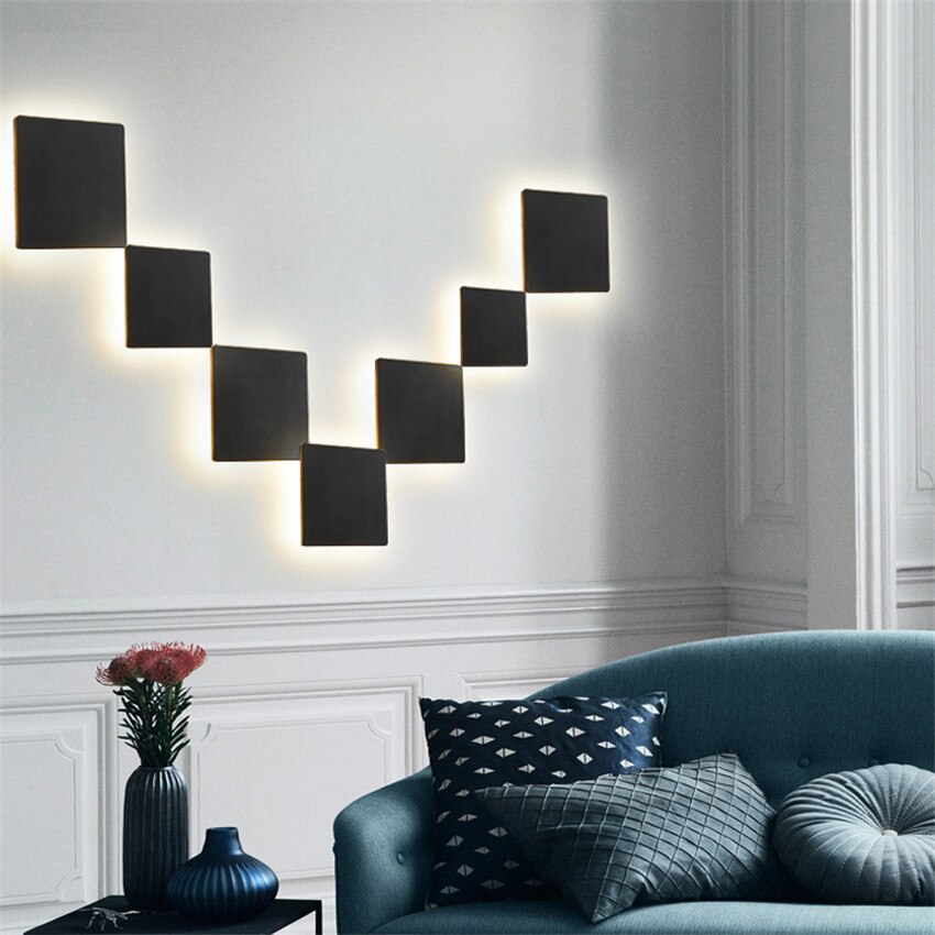 10W Led Wandlamp Buiten Waterdichte Moderne Nordic Stijl Indoor Wandlampen Woonkamer Veranda Tuin Lamp NR-211