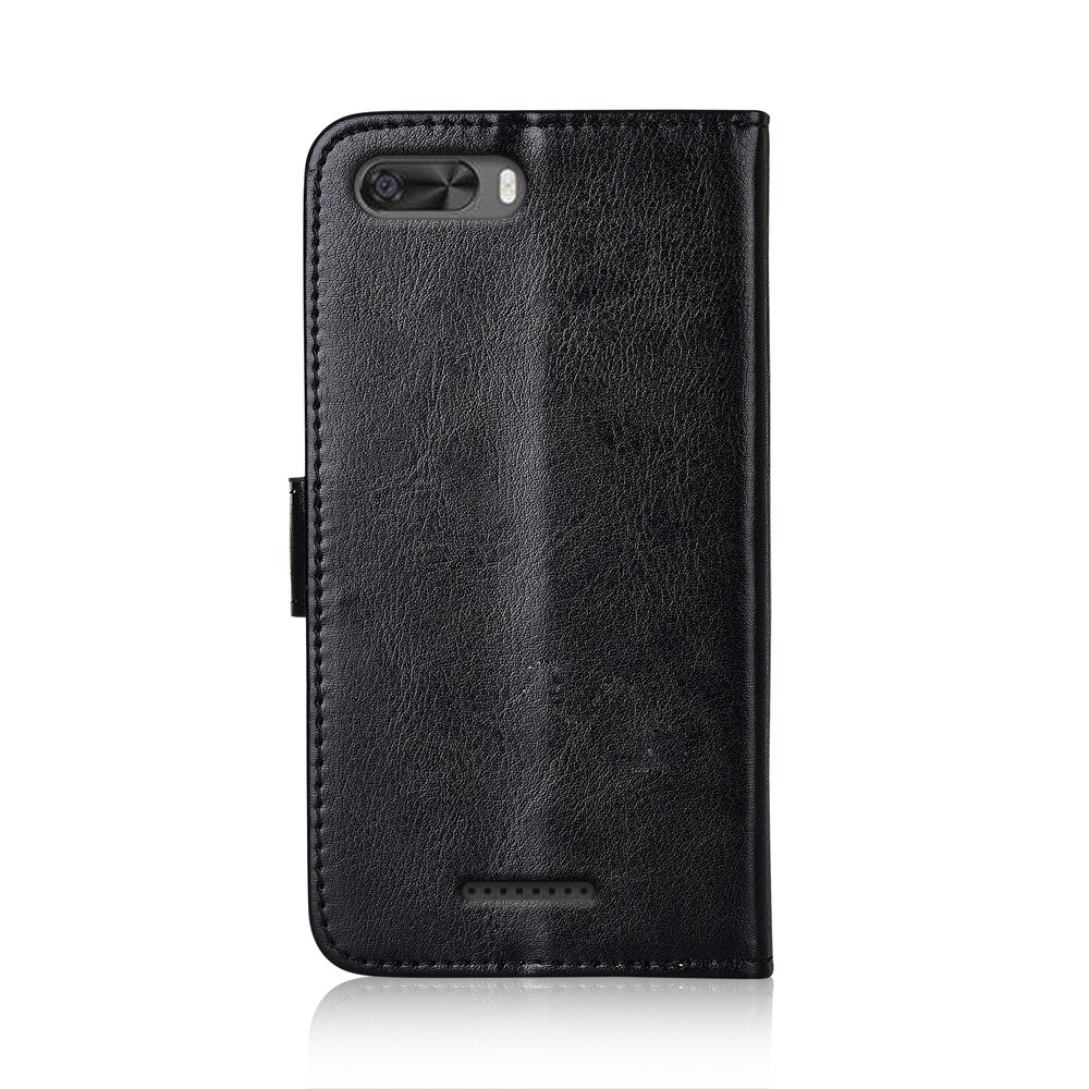 Voor bq bq -5508l next lte hoesje, standaard, flip leren portemonnee hoesje met kaartvak