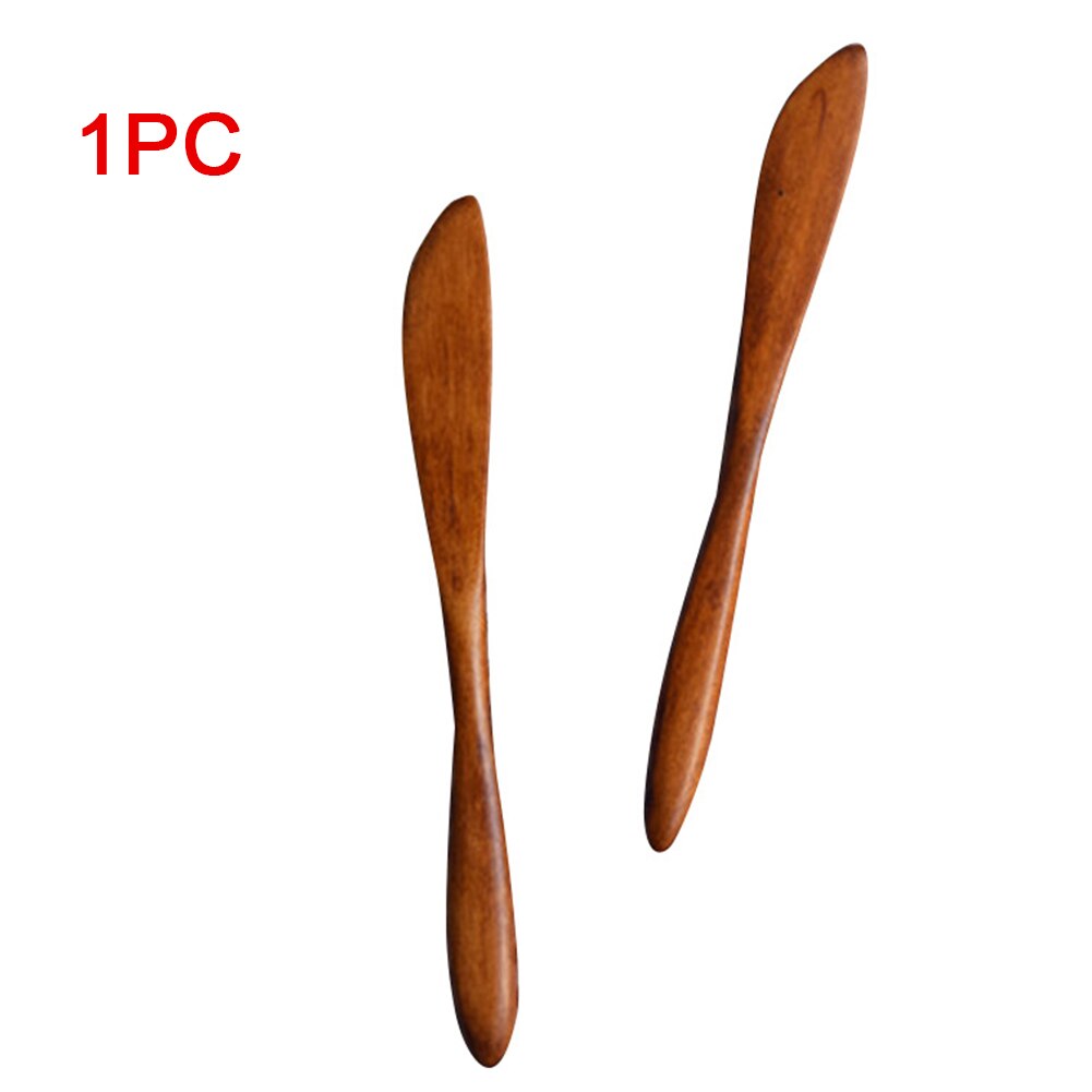 Strooier Houten Cut Sweets Dessert Bestek Feestartikelen Kaas Boter Jam Taart Bakvormen Mes