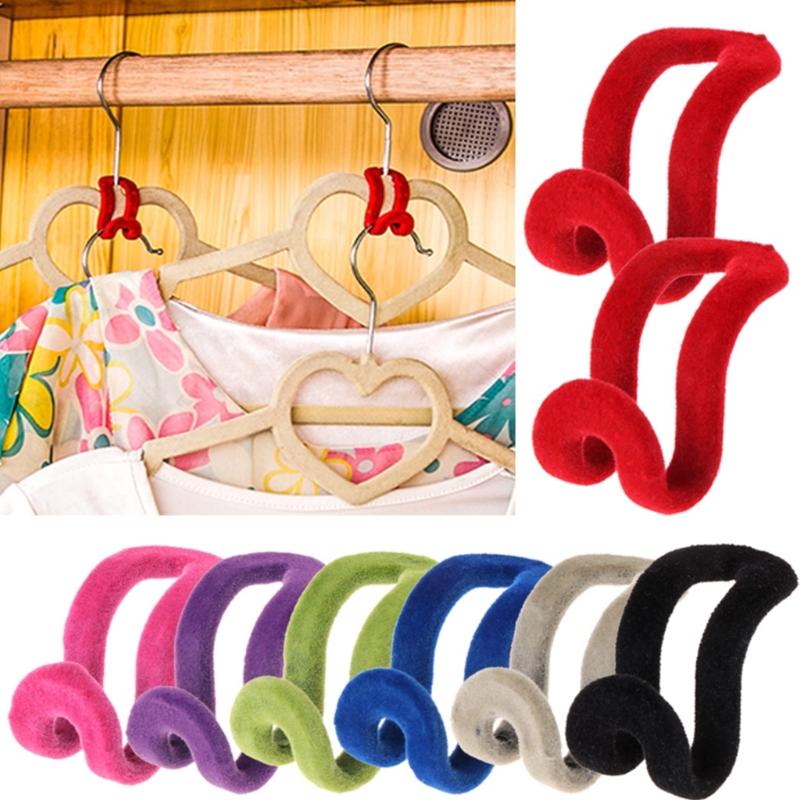 Cintres en cascade pour le rangement des vêtements, utilisations pratiques, crochet de flocage pour garde-robe