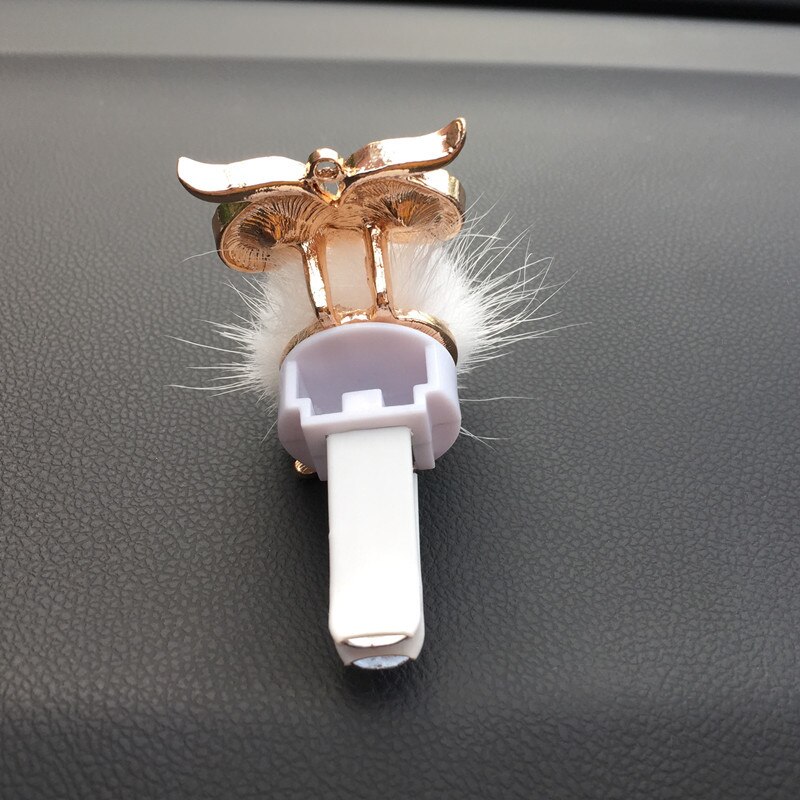 1Pcs Crystal Owl Car Air Freshener Auto Outlet Perfume Clip Interior Accessories Car-styling Vent Solid Fragrance Diffuser