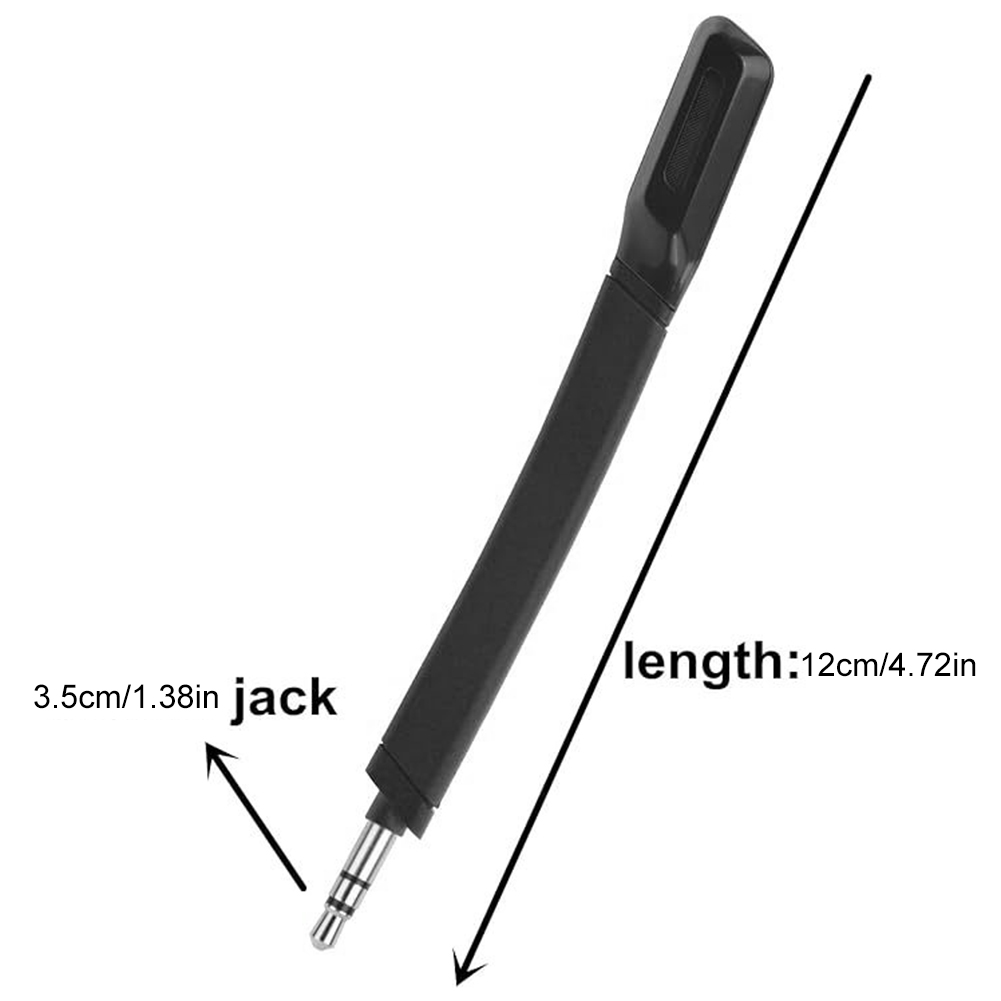 Replacement Microphone 3.5mm Wireless Headset Mic Replacement Wireless Gaming Headset Mic for Logitech G733 Gaming Headphones