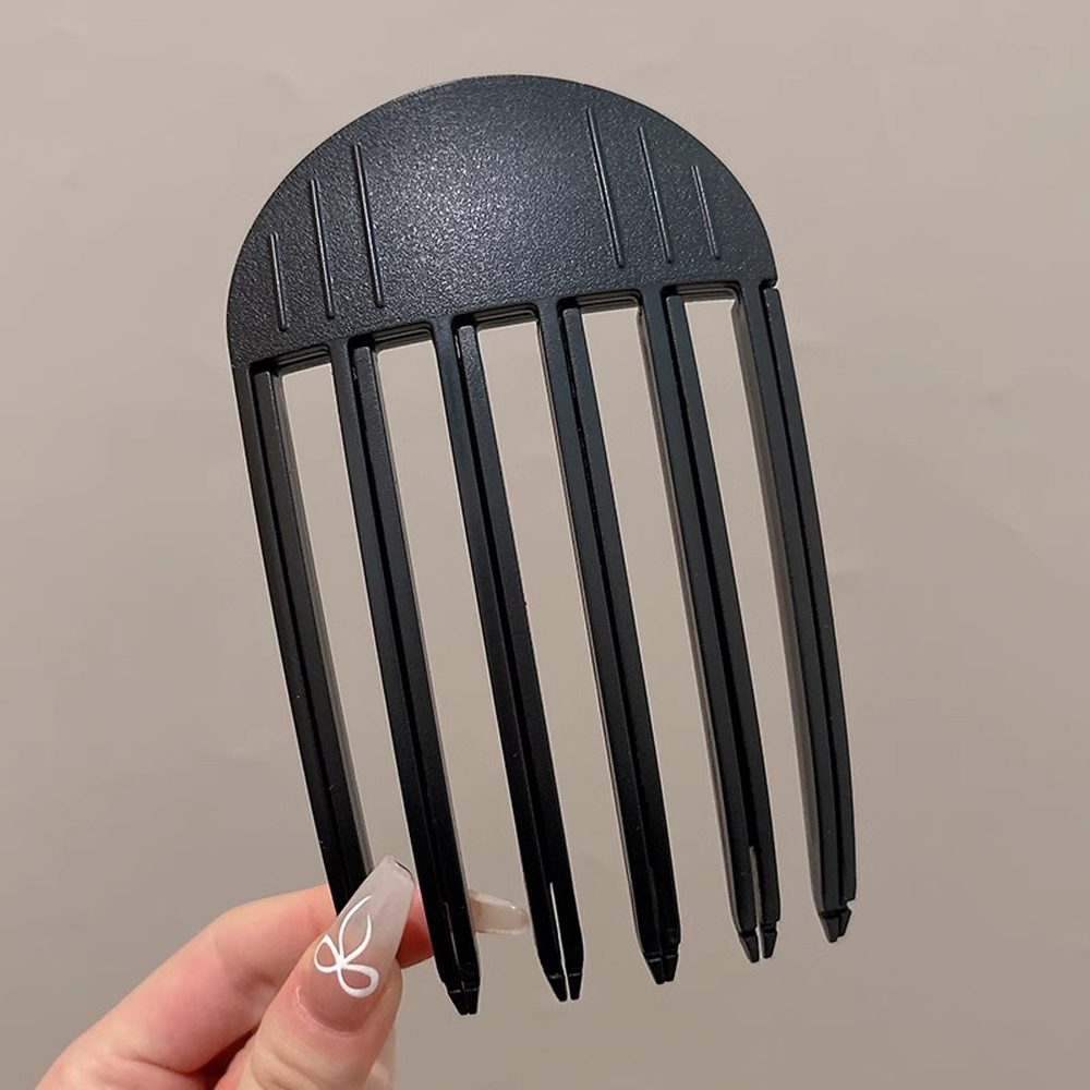 1/2Pcs Simple Fluffy Hair Roots Clips No Heat High Vertex Hair Curler Styling Fluffiness Women Men Volume Wind Sculpting Comb: Copper