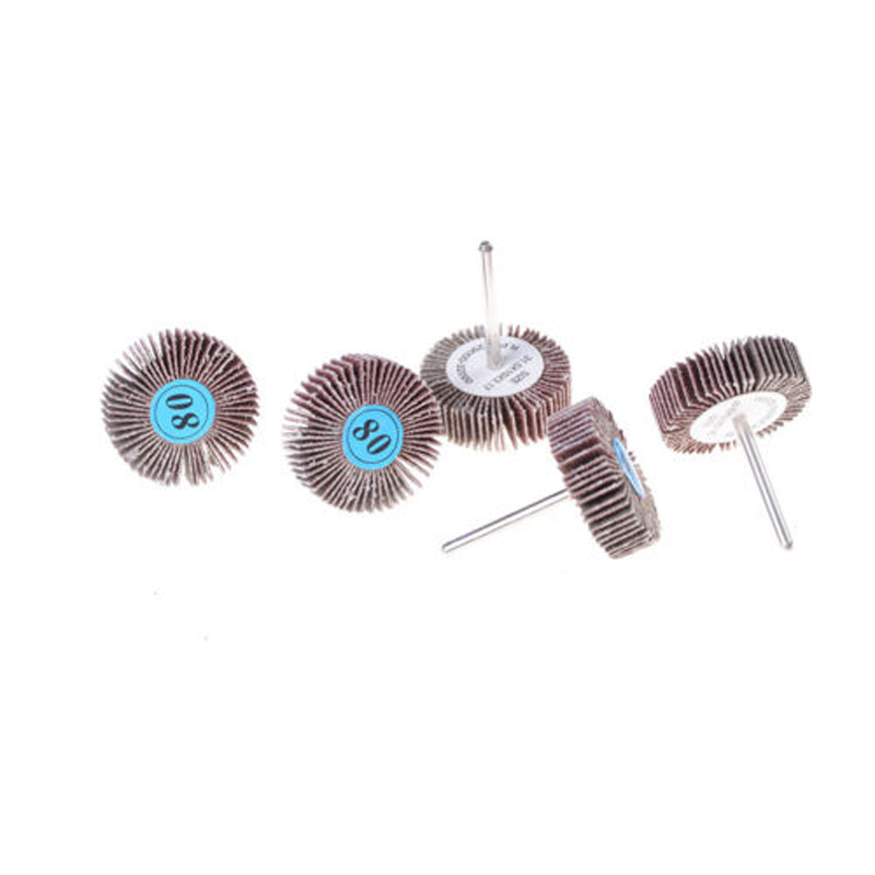 30mm 80 Grit Grinding Sanding Sandpaper Polisher Flap Wheel Rotary Parts Tool