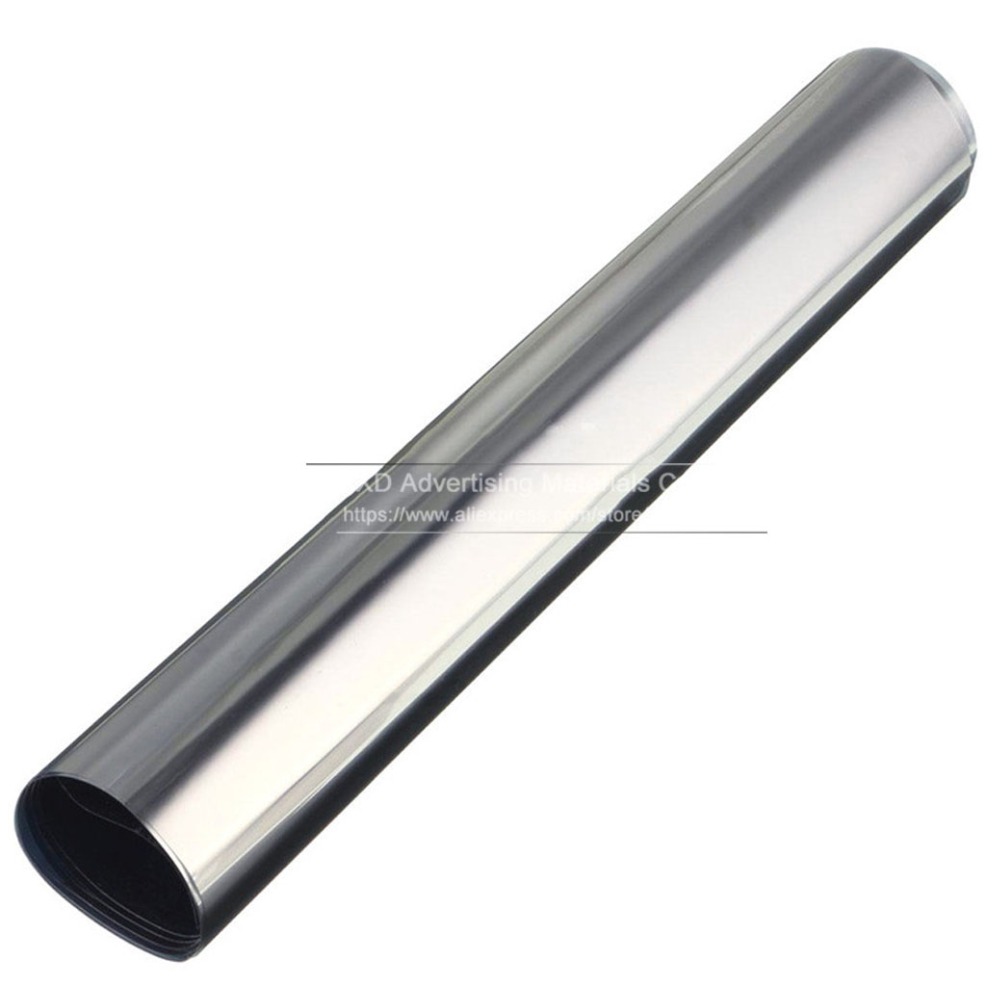 50*300cm/Lot Silver Window Film One Way Mirror Insulation Stickers Solar Reflective Silver Building Window Protection Film