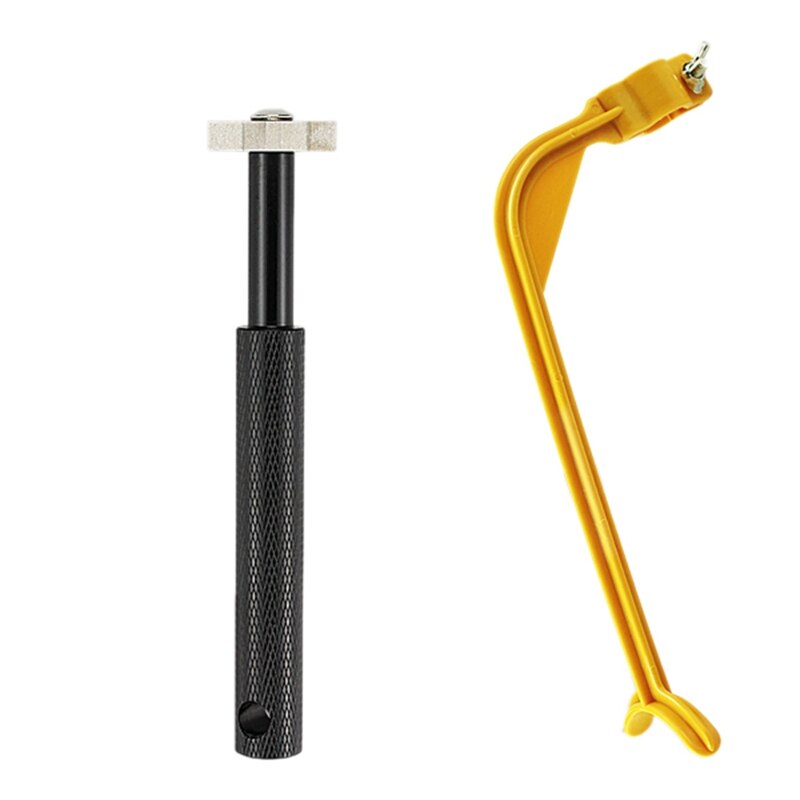 Golf Swing Trainer with Golf Club Grooving Sharpener Golf Training Aids Beginner Gesture Alignment Training Golf Tool