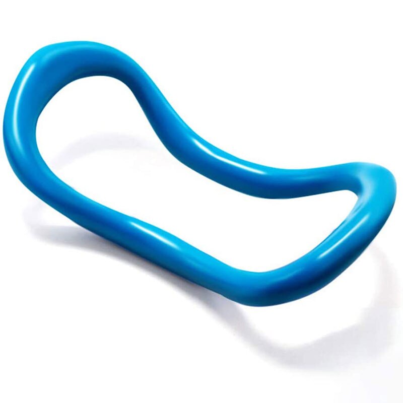Exercise Bands Fitness Resistance Bands Back Stretching Yoga Ring Resistance Training Stretch Ring Fascia Massage Workout: Blue