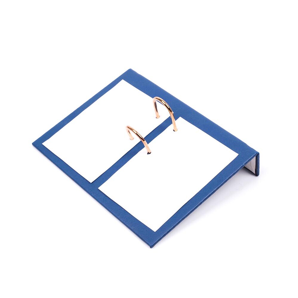 Support de calendrier en cuir pour ensembles de bureau (organisateur de bureau accessoires de bureau accessoires de bureau fournitures de bureau organisateur de bureau): Blue