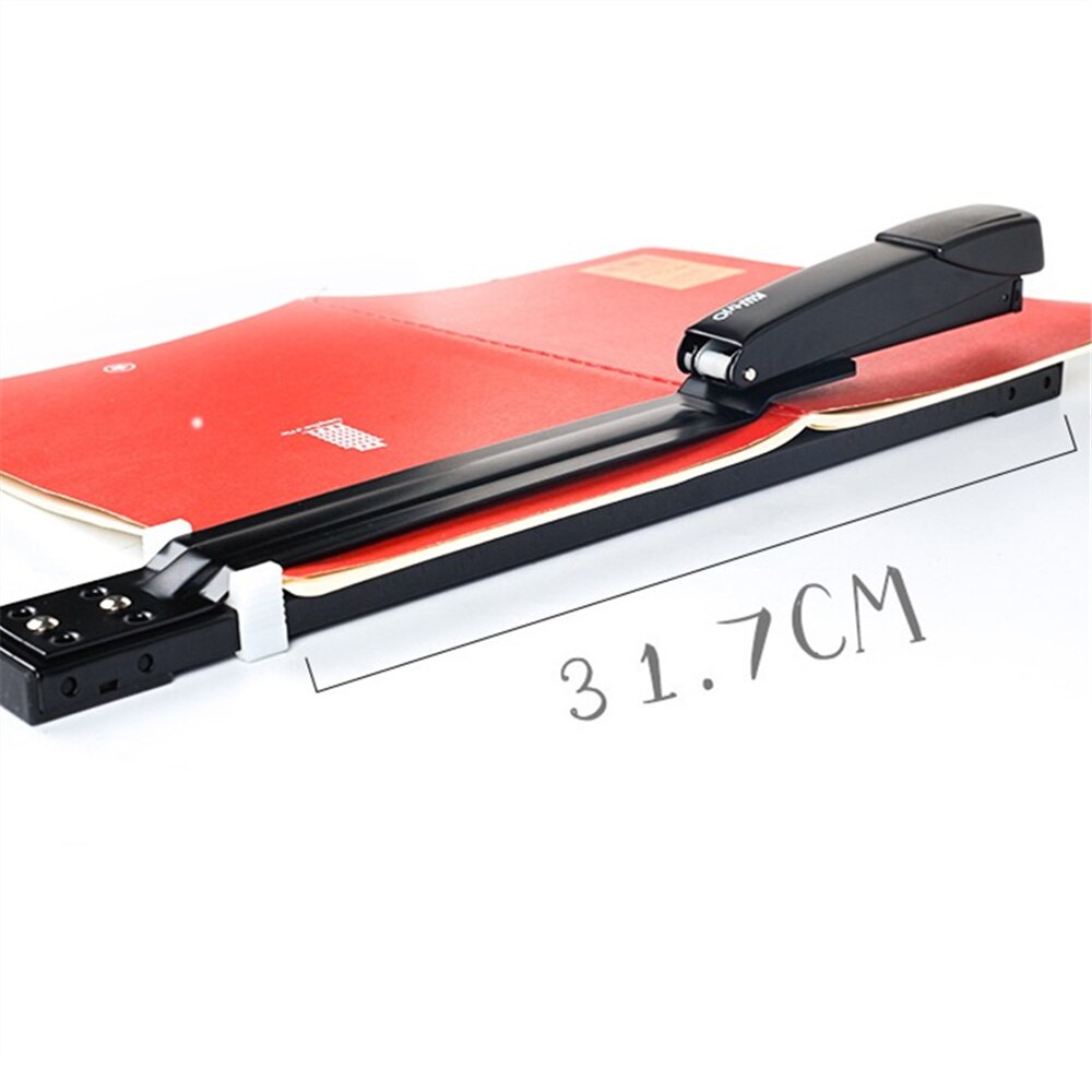 Black make repair book stapler long arm stapler binding machine manual metal stapler