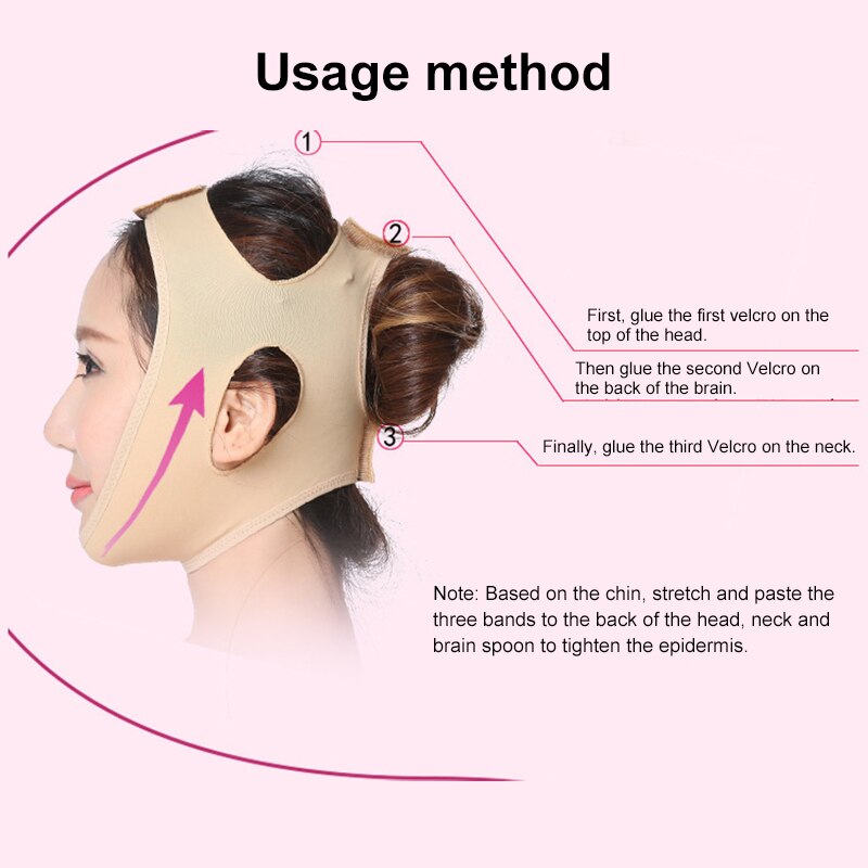 Elastic Face Slimming Bandage V Line Face Shaper W Grandado