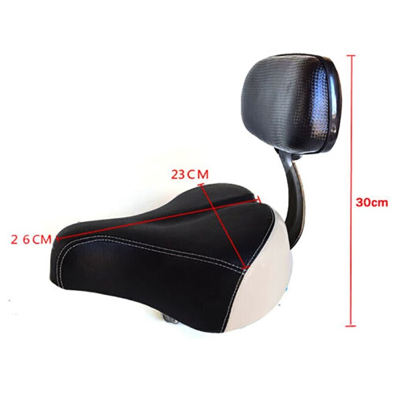 Selle universelle pour tricycle, vélo de montagne, véhicule électrique, coussin de siège avec dossier