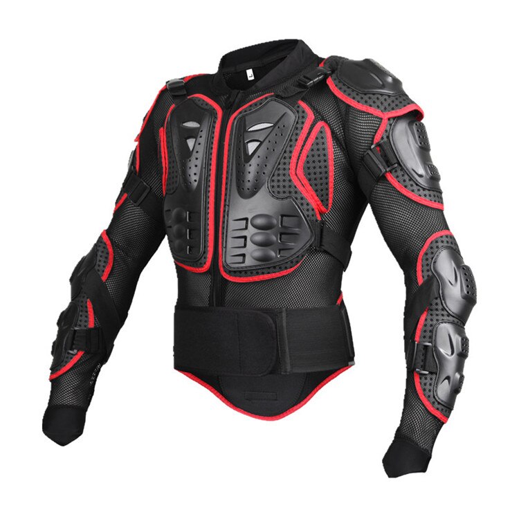 Wosawe Motorjacks Armor Racing Body Protector Jacket Motocross Beschermende Kleding Voor Mannen Vrouwen: BC201-R / Xxl