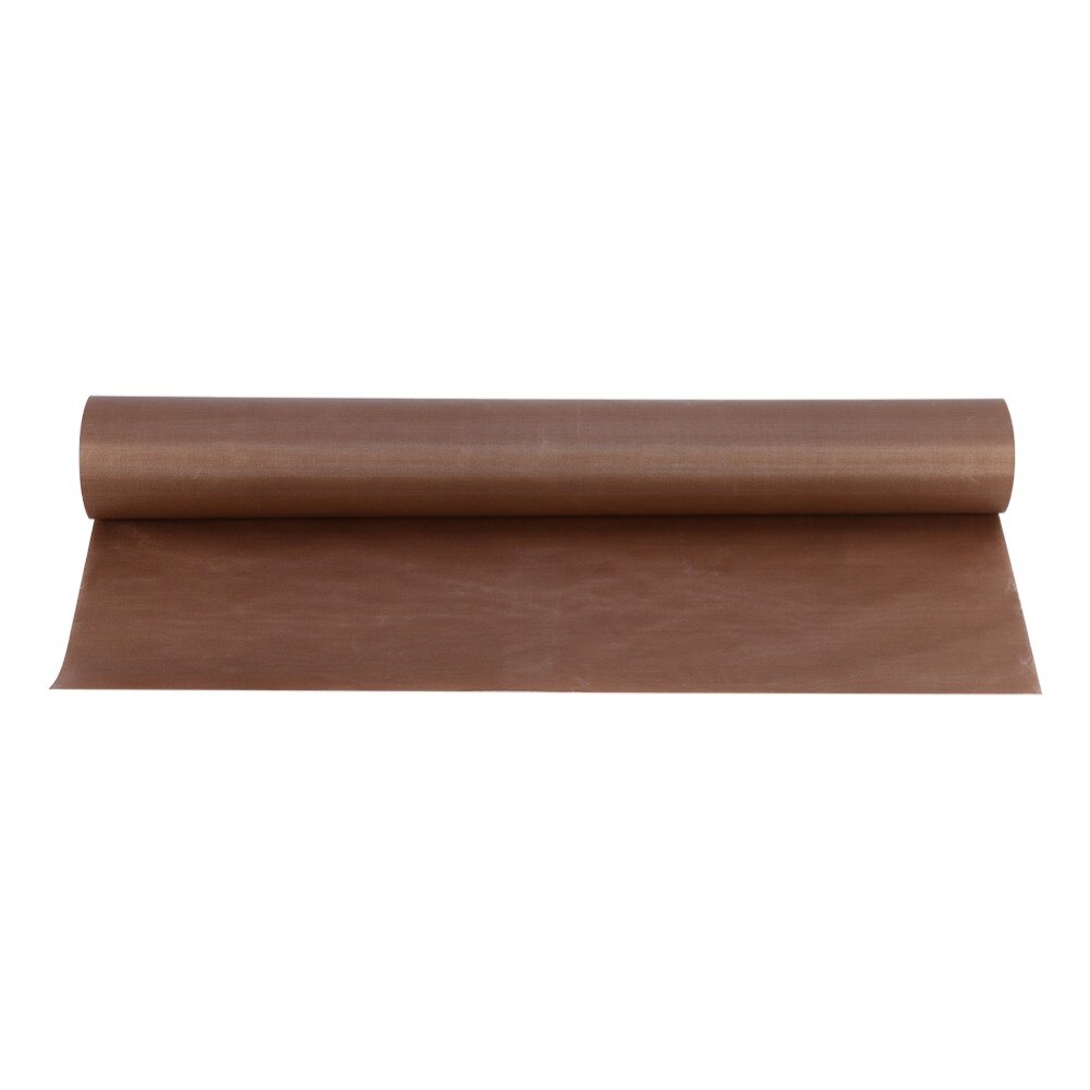 Tela de fibra de vidrio antiaceite, linóleo, alta temperatura, antiadherente, gruesa, para horno de barbacoa, reutilización de papel de aceite, 60x40 cm