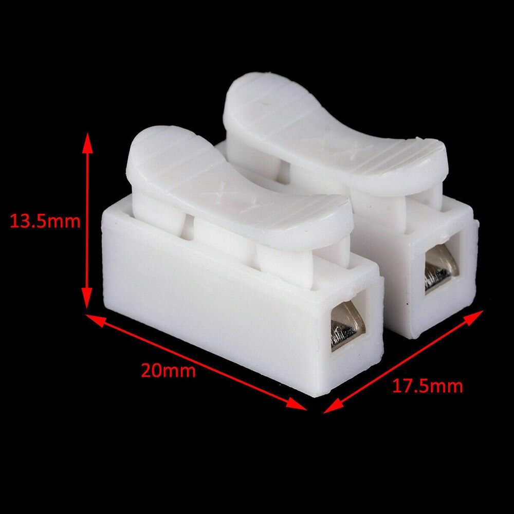 Self Locking Electrical Cable Connectors Quick Splice Lock Wire Terminals Connected To 0.5~1.5mmÂ²
