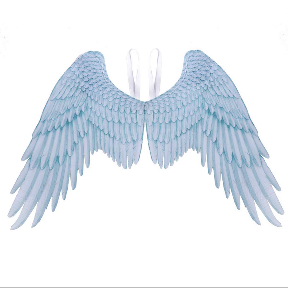 Costume 3D d&#39;ange diable à grandes ailes noires, accessoires de Cosplay pour fête à thème de Mardi Gras, pour enfants et adultes: Adult 1