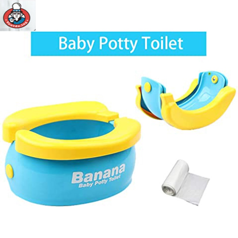 Baby Reizen Potty Training Stoelen Draagbare Toilet Training Seat Met Liners Wegwerp Voor Baby 'S Peuters Kids Zindelijkheidstraining