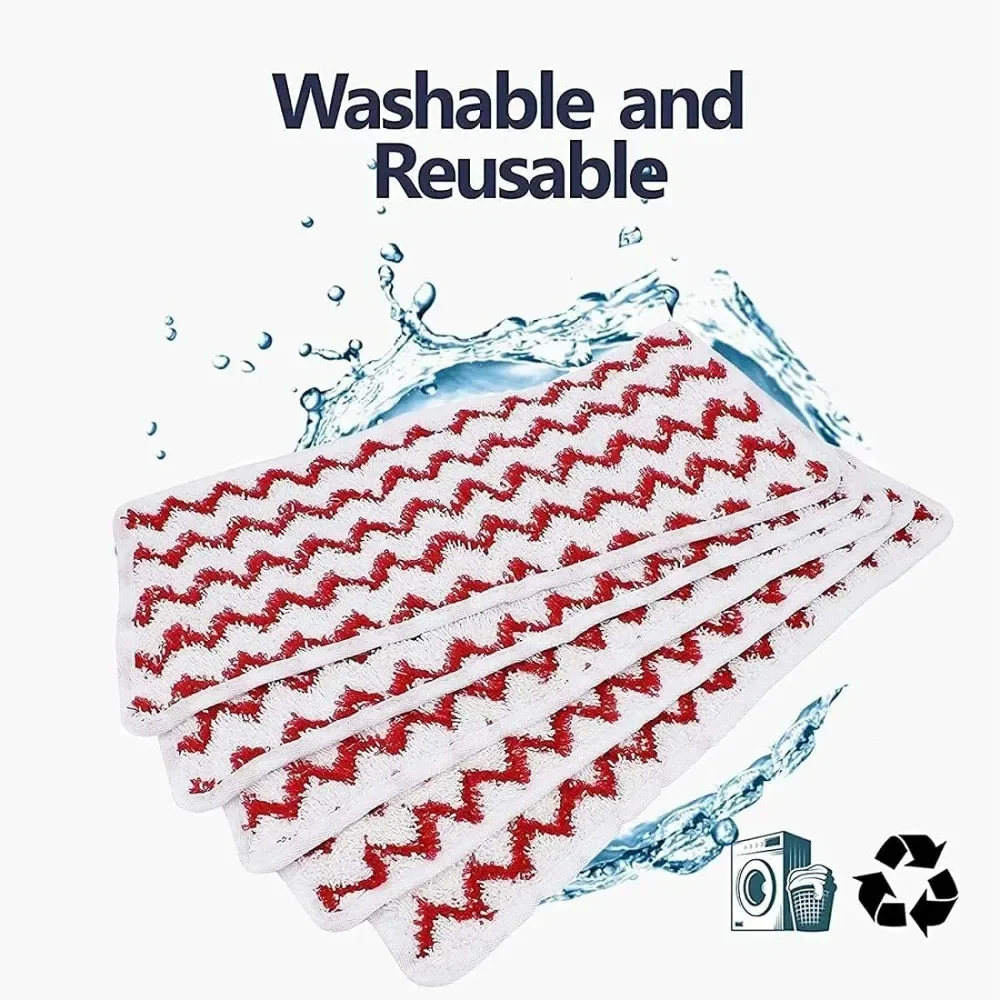 Microvezeldoek Pads Vloermop Covers Vervanging voor Vileda Steam XXL Power Pad Stoomreiniger Accessoires voor thuisreinigingsgereedschap