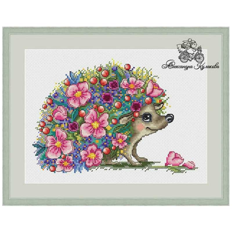 Fiori Riccio animali Contati Punto Croce 11CT 14CT 18CT FAI DA TE Cinese Punto Croce kit di Ricamo