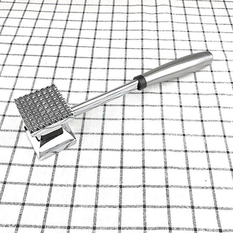 Meat Tenderizer Aluminum Alloy Meat Hammer Kitchen Meat Mallet Non-SLIP Grip Meat Tenderizer Hammer Meat Tenderizer Tool