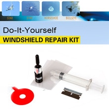 Autoruit Reparatie Tool DIY Voorruit Reparatie Hars Kits Glas Kras Voorruit Crack Herstellen Venster Auto glas reparatie kit