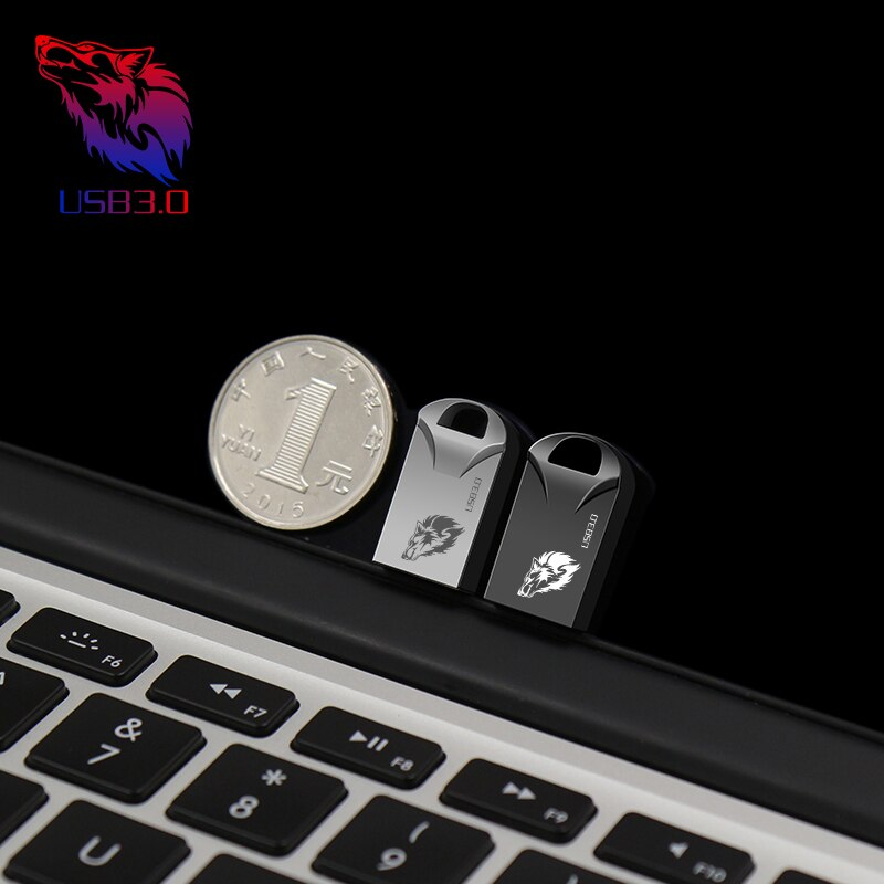 2 Kleur Mini Tiny 32Gb Pen Drive Metalen Usb Flash Drive 16Gb 32Gb 64Gb 128Gb pen Drive USB2.0 Tiny Memory Stick U Disk Cle Usb