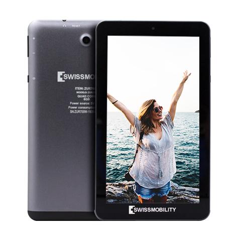 Zwart 7 inch Voor SWISSMOBILITY ZUR700W Tablet PC capacitieve touchscreen reparatie vervanging
