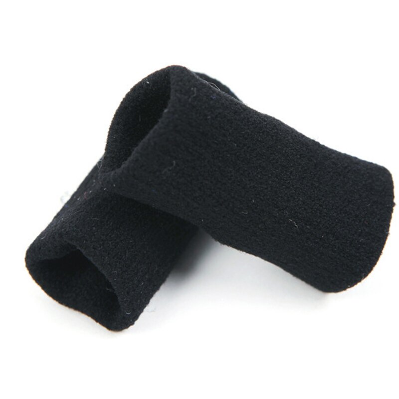 5pcs Finger Knuckles Protectors Finger Protection Sheath Sleeve Brace for Basketball Sports H7JP