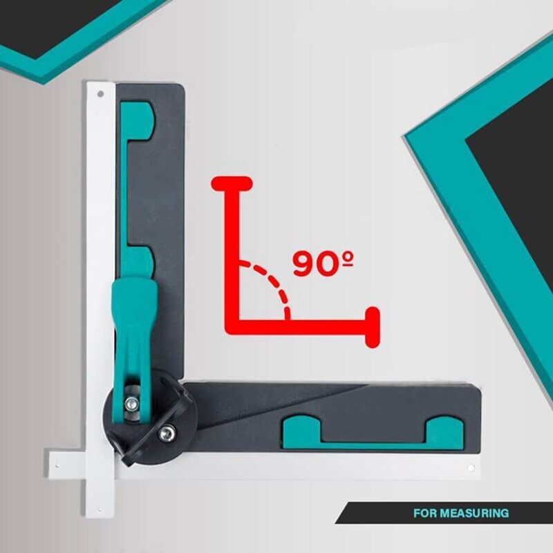 LEXIVON Digitale Gradenboog 130mm Aluminium - Hoekmeter Met XL Display En Opbergtas