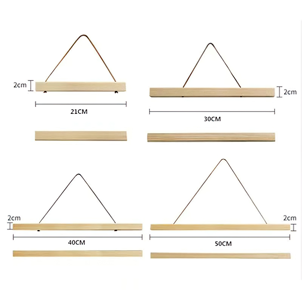 Magnetyczna ramka robić malowania z drewna sosnowego z drewna tekowego Ramka na zdjęcia robić malowania na płótnie Ramka na plakat Ramka na płótno Wieszak na płótno Nie obejmuje płótna