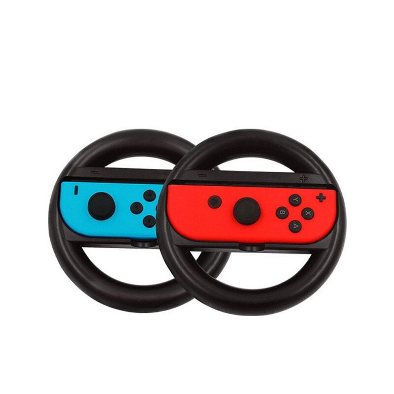 2Pcs Left&Right Steering Wheel Controller Handle Holder Grip For Nintendo Switch