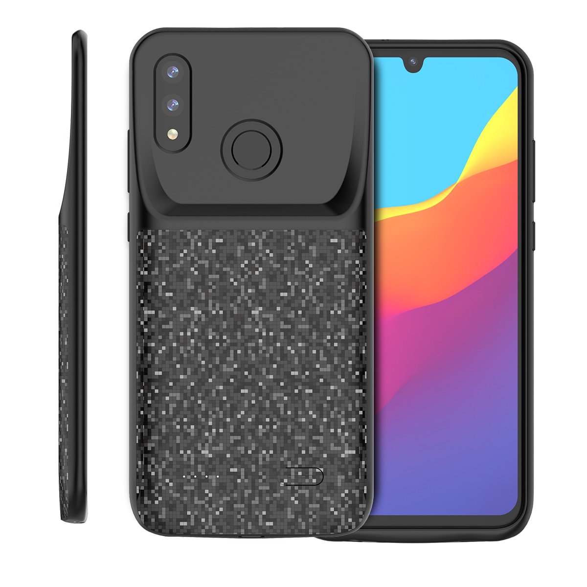 Für Huawei Honor 10 Lite P Smart Batterie Ladegerät Fall 4700 mAh Backup Power Bank Ladegerät Abdeckung Für huawei P Smart