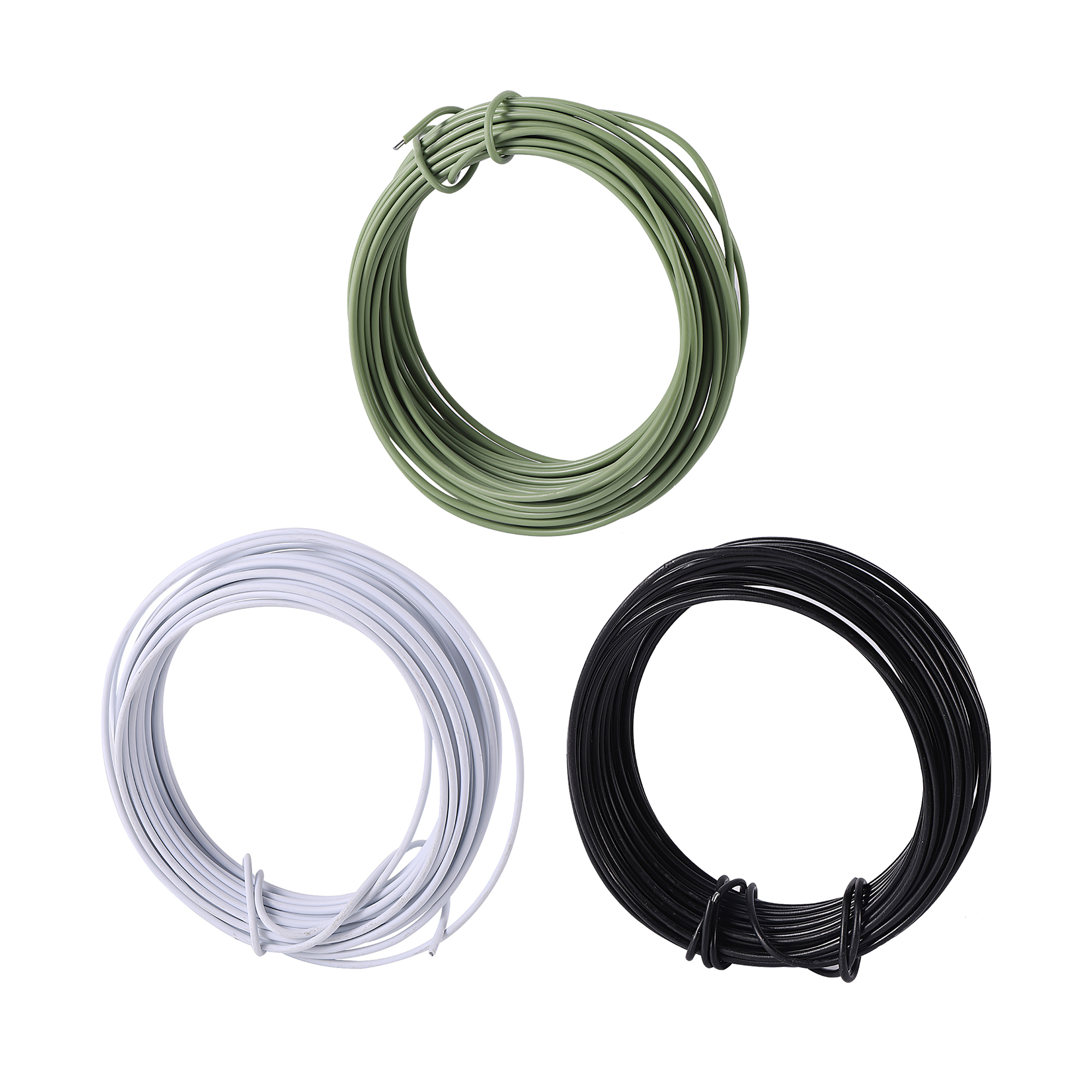 Filo rivestito di plastica rivestito di plastica fiore arte filo di ferro morbido bonsai rampicante pergola fiore pianta in vaso fai da te morire filo cravatte