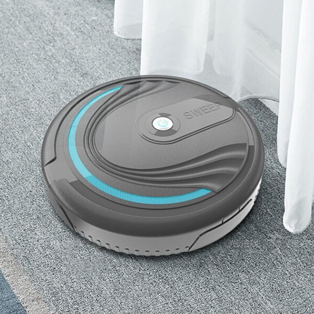 Smart gulv fejende robot støvfanger automatisk rengøring robot støvsuger usb genopladeligt hus rengøringsapparat