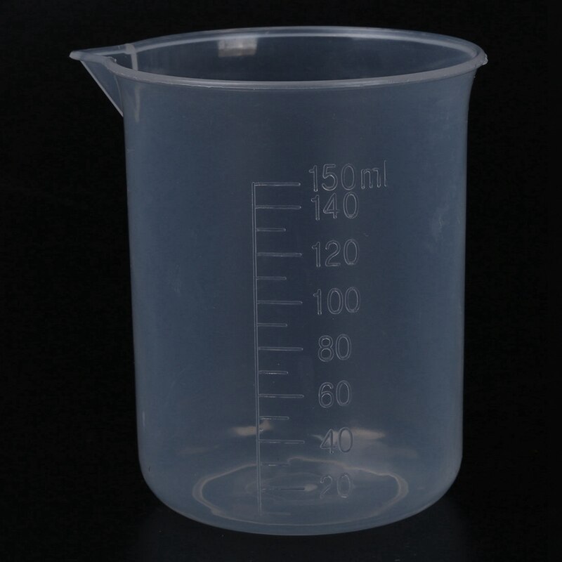 50 150 250 500 Ml Laboratorium Transparante Plastic Maatbeker 4 Stuks. Tool Maatbeker