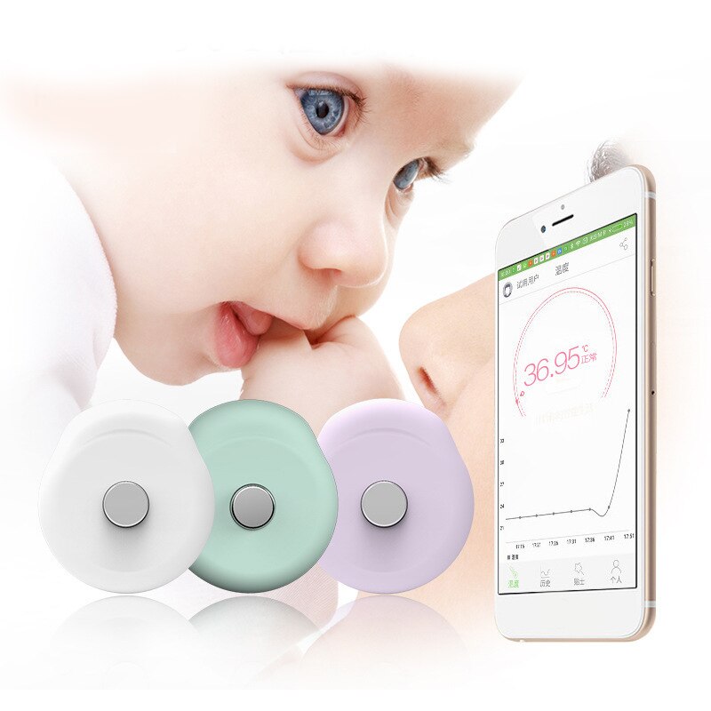 APP Automatic Thermometers Smartphone Thermometer Body Temperature Baby Temperature Sensor Electronic Bluetooth Thermometer