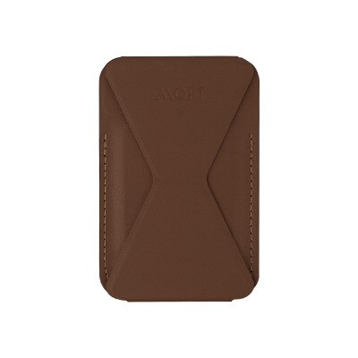 Originele Moft Magnetische Mobiele Telefoon Houder Voor Apple IPhone12/12 Pro/Mini/Magsafe Gewijd Desktop Lui Beugel met Clip: Brown