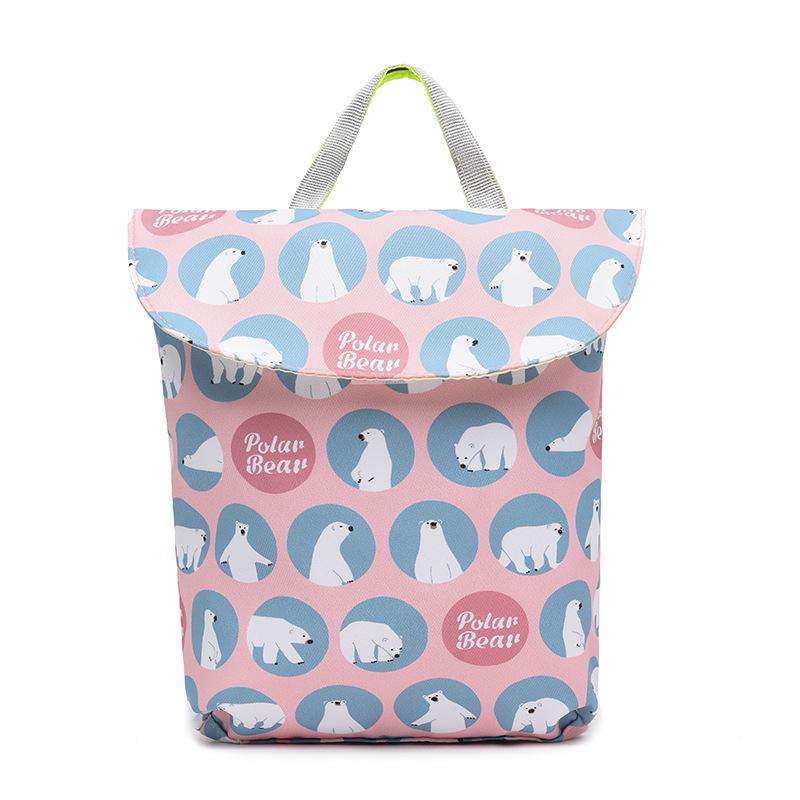Baby ausflug lagerung tasche Windel windel sanitär Serviette lagerung beutel Tragbare hängenden tasche Mommy windel tasche: 4