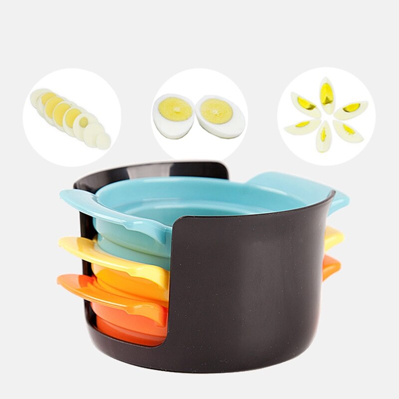 Egg Cutter Multi-Functional Egg Slicer 3in1 kitchen gadgets Household Kitchen Egg Tools Kitchen Accessories