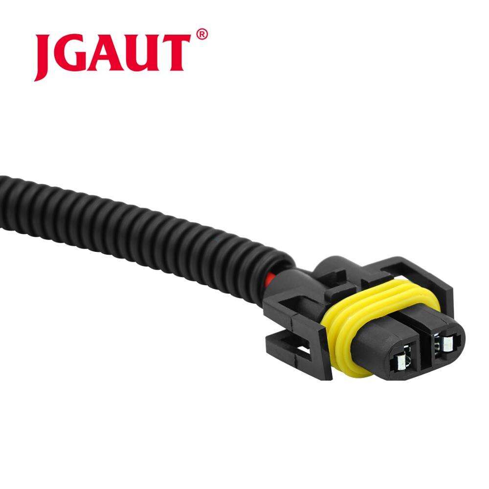 2 Pcs Rubber Connector H8 H9 H11 Automotivo Wiring Cable Plug For HID LED Headlight Fog Lights Lamp Bulb