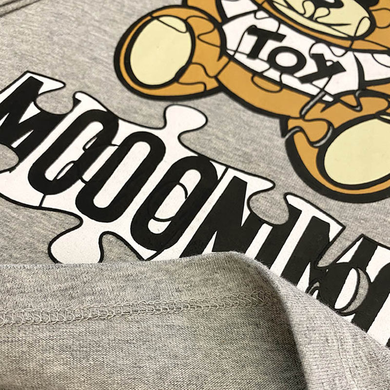 Bambini di modo Dei Ragazzi e Grils T camicia A Manica Lunga O Collo Del Cotone Del bambino della ragazza Vestiti di Autunno superiore Bambini 2-6anni magliette