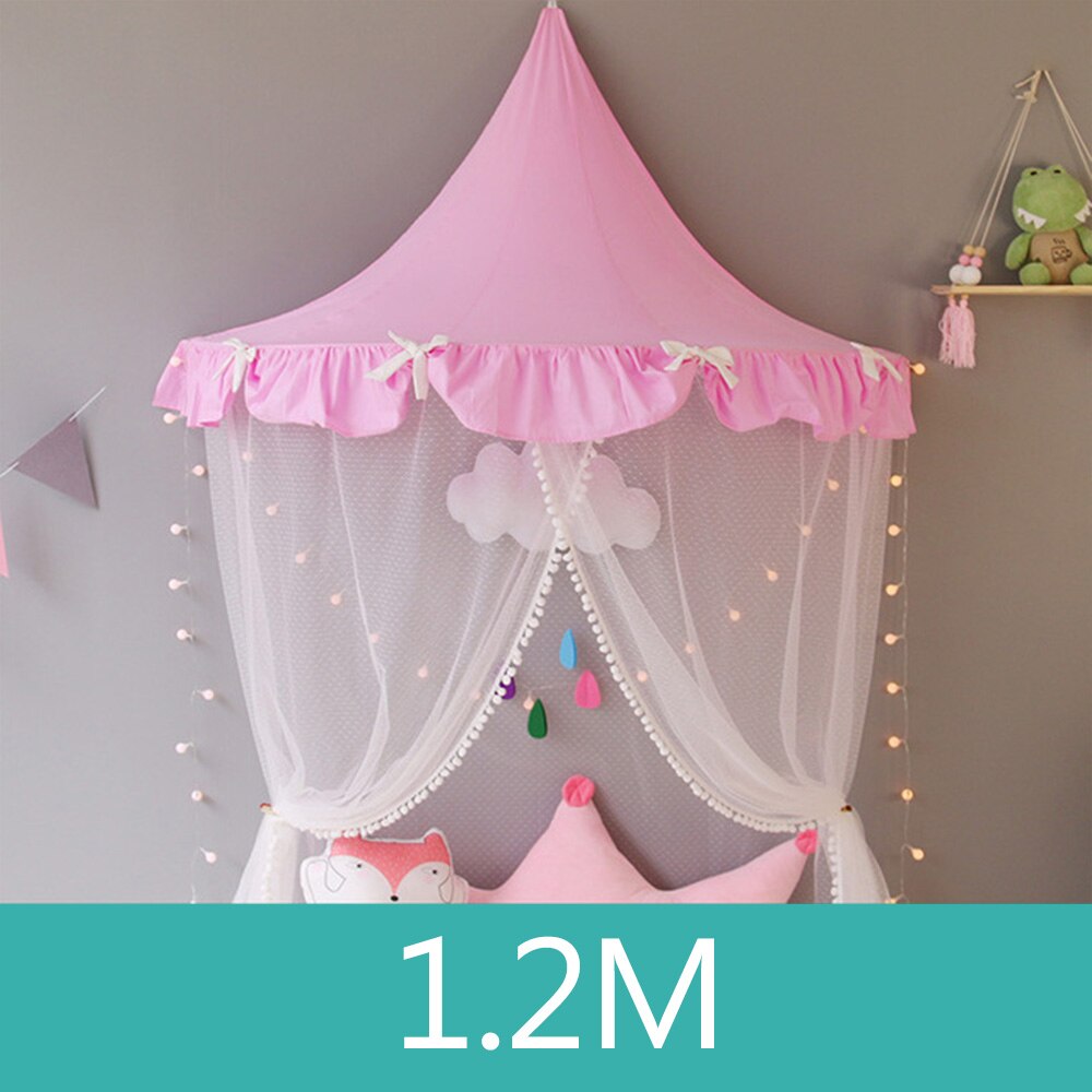 Children Tent Cotton Play Tent For Kids Child Teepee Canopy Bed Curtains Baby Cottages Room Decoration Tipi Photography Props: WJ3454D