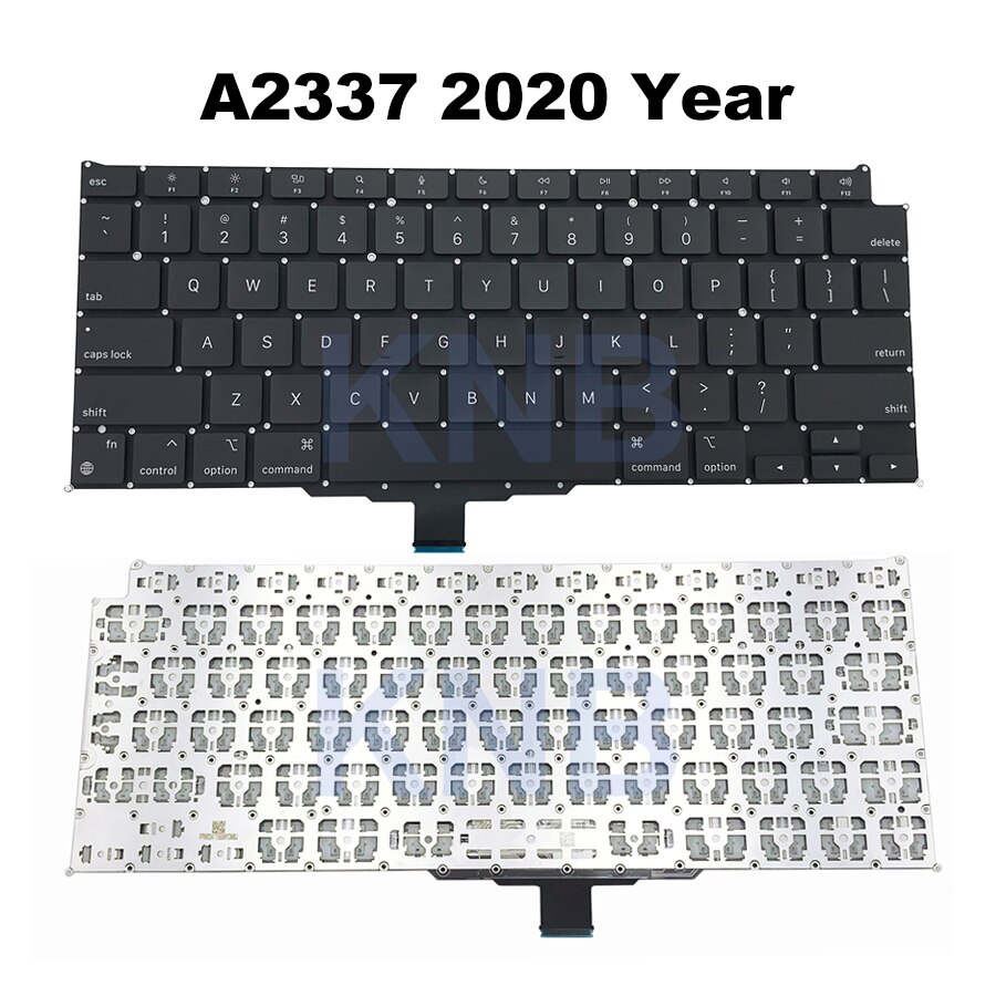 Laptop English US keyboard For Macbook Pro A1706 A1708 A1534 A1989 A1990 A2141 A2289 A2337 A2338 Keyboard Replacement: A2337 US