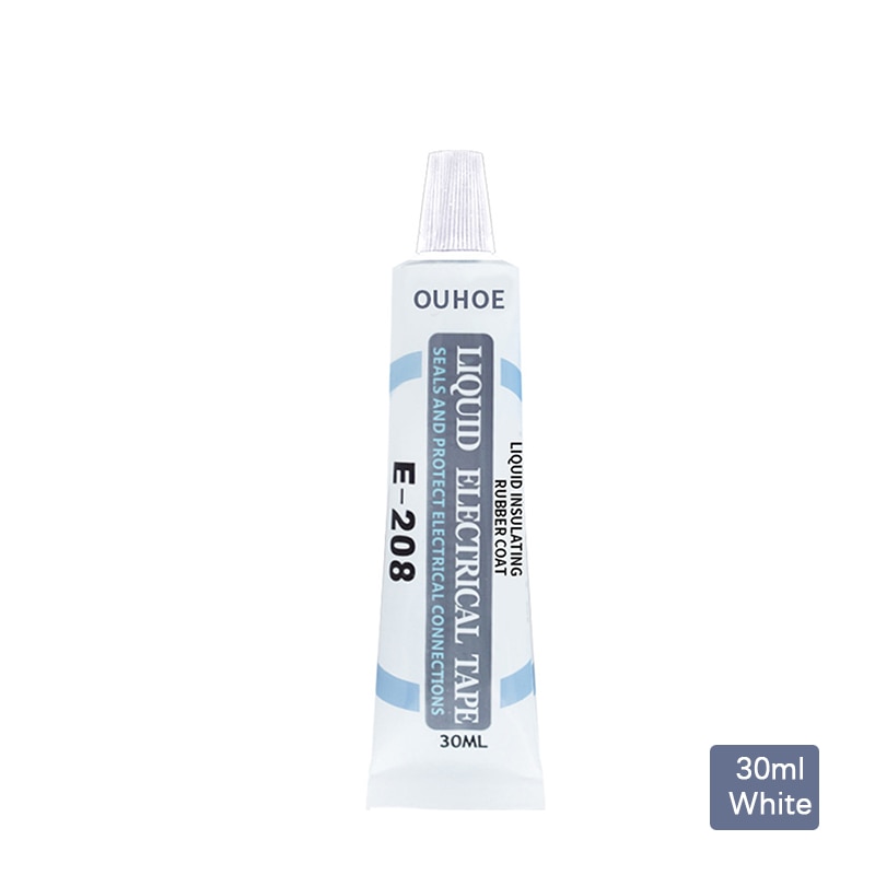 30/125ml Liquid Insulating Tape Repair Rubber Electrical Wire Cable Coat Fix Line Glue Waterproof Seal Temperature Resistant