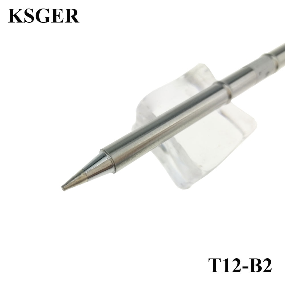 KSGER T12-B2 Tips STM32 OLED/LED Soldering Station DIY Welding Tip Soldering Iron For FX951 Hand8S Melt Tin Repair Tools
