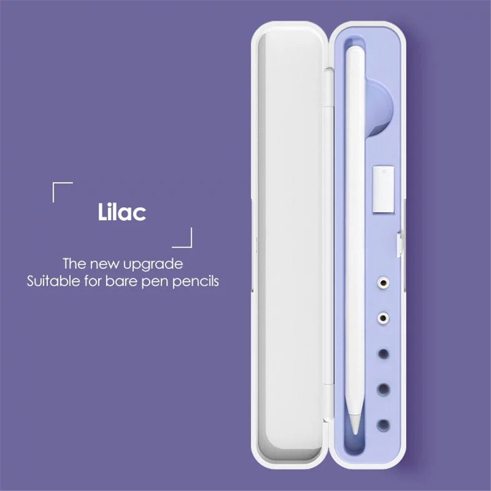 Populaire Draagbare Opbergdoos Voor Apple Potlood Geschikt Voor Ipad Tablet Touch Pen Stylus Beschermhoes Anti-Verloren