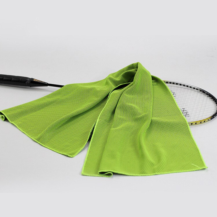 Microfiber Sport Handdoek Snelle Koeling Ice Gezicht Handdoek Sneldrogende Strand Handdoeken Zomer Blijvende Instant Chill Handdoeken Voor Fitness yoga: Green