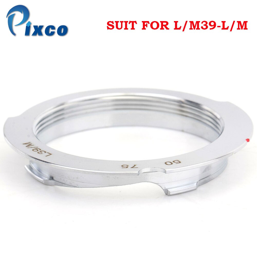 Pixco L/M39-L/M Suit For Leica M39 Mount 50-75mm Lens to Leica M Camera Adapter