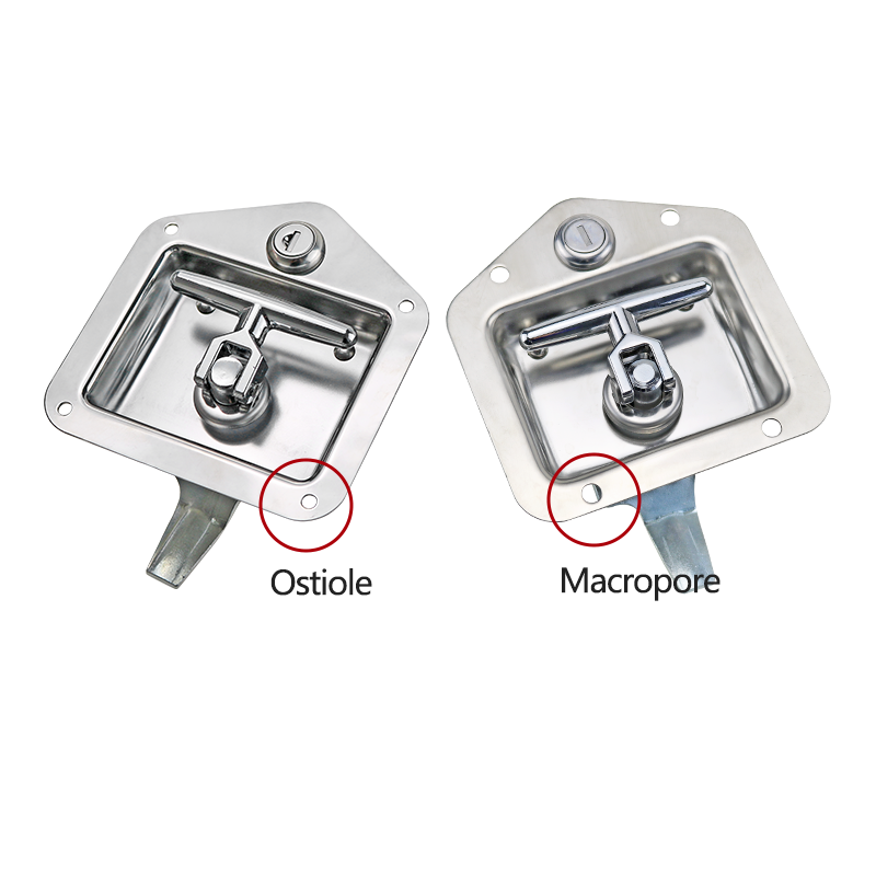 Serrure de panneau robuste en acier inoxydable, armoire industrielle, boîte à langue en forme de T, véhicule d'ingénierie, serrure de véhicule spécial