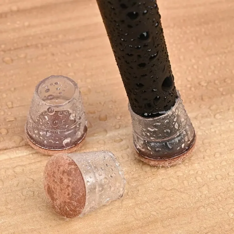 1/36 stücke Silikon Stuhl Bein Abdeckung Boden Kratzer Protektoren Filz Pad Stille Anti Unterhose Möbel Tisch Beine Kappen Hause Hardware-