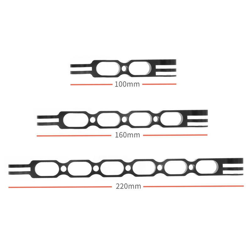 Bras d&#39;extension pour Support de casque, rallonge de 1/4 trous, poignée pour Insta360 One x2, caméra d&#39;action pour Gopro